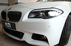 BMW M5 | Polep automobilu | Ochranná stoneguard fólia na vybrané časti